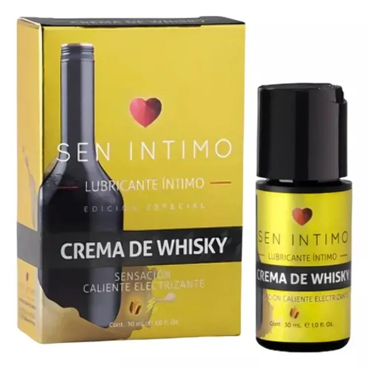 Lubricante Electrizante Caliente Con Sabor Crema De Whisky SEN INTIMO