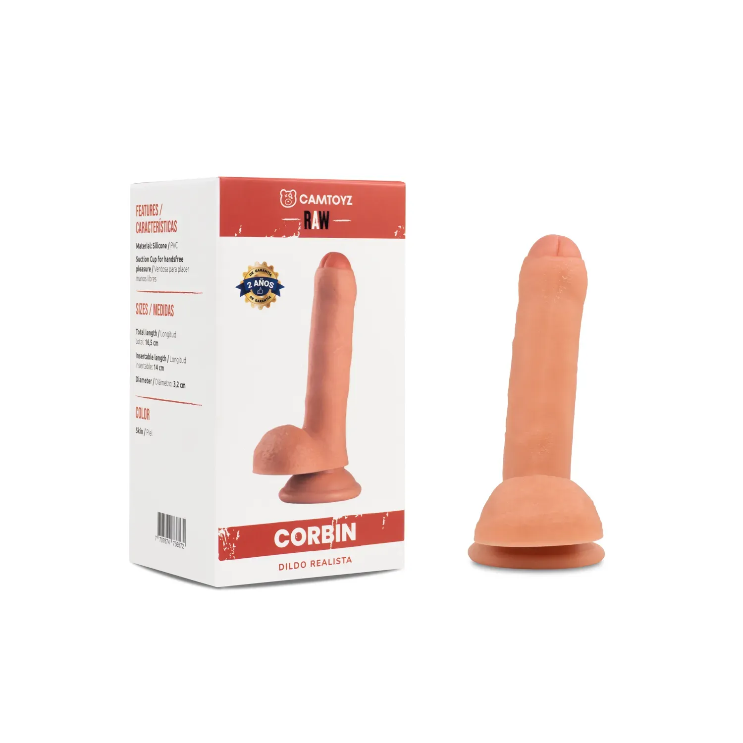 Dildo Realista Corbin CAMTOYZ