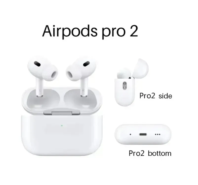 Airpods Pro 2 Audifonos + Cargador Adaptador Iphone Carga Rapida 20w