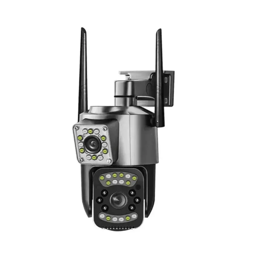 Camara De Seguridad Ptz Doble Lente Alta Definicion Exterior