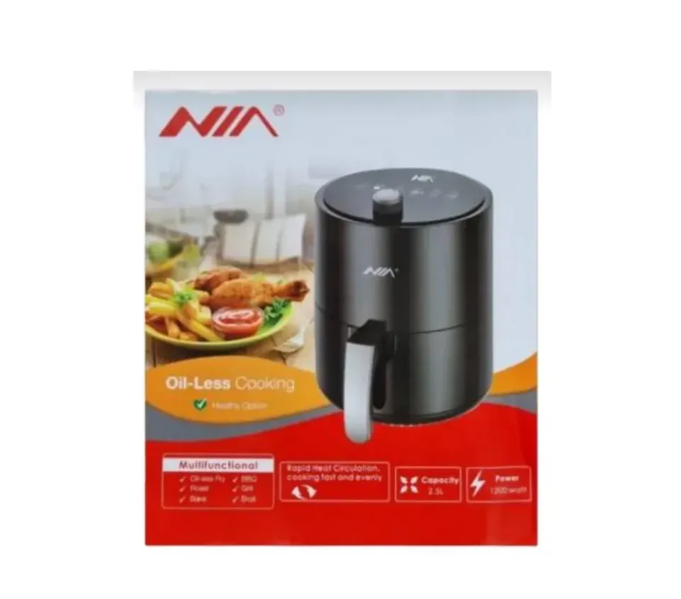 Freidora De Aire Manual Sin Aceite Air Fryer Nia 2 Lts - Air Fryer