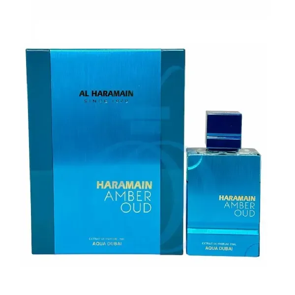 Perfume Al Haramain Amber Oud Aqua Dubai Extrait De Parfum 75ml Unisex Original