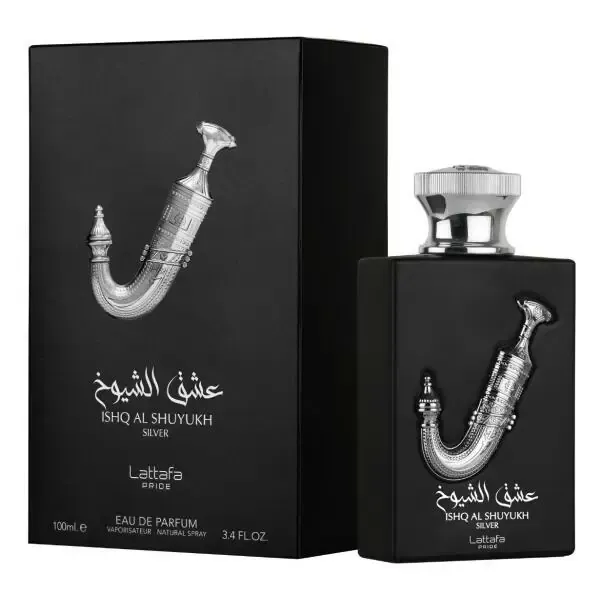 Perfume Lattafa Pride Ishq Al Shuyukh Silver Eau de Parfum 100ml Original