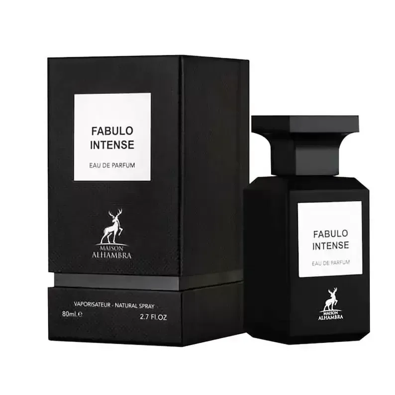 Perfume Maison Alhambra Fabulo Intense Eau de Parfum 80ml Hombre Original