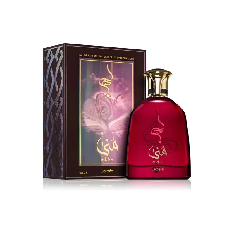 Perfume Lattafa Muna Eau de Parfum 100ml Mujer Original