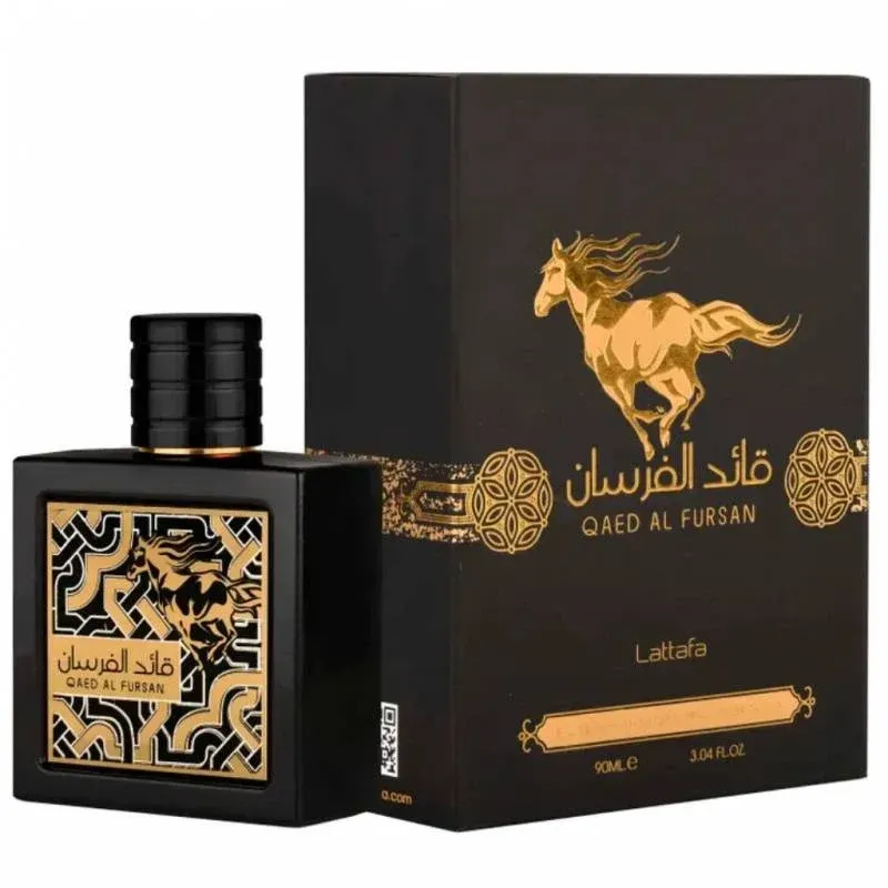 Perfume Lattafa Qaed Al Fursan Eau de Parfum 100ml Unisex Original