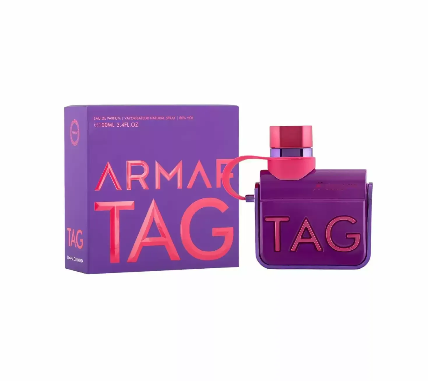 Perfume Armaf Tag Donna Colorata Eau de Parfum 100ml Mujer Original