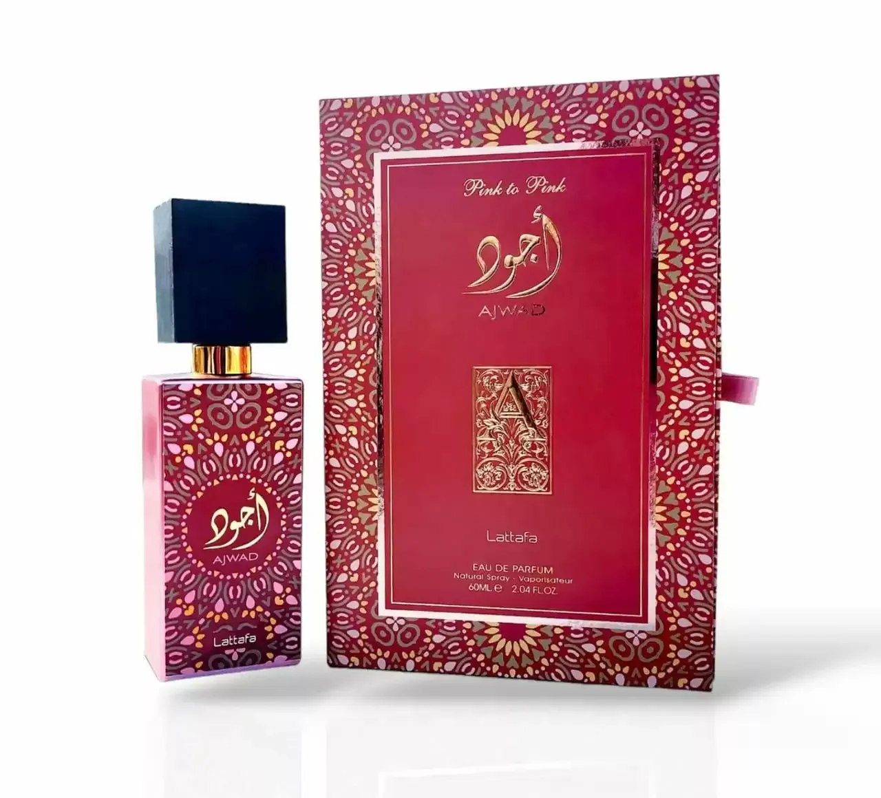 Perfume Lattafa Ajwad Pink To Pink Eau de Parfum 60ml Unisex Original