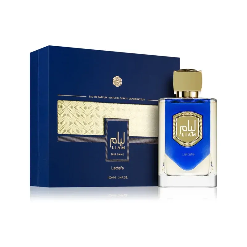 Perfume Lattafa Liam Blue Shine Eau de Parfum 100ml Hombre Original