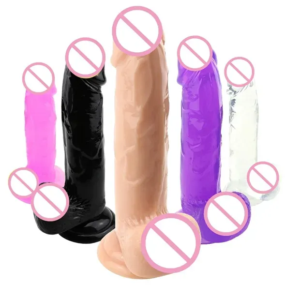 Dildo Consolador con Chupa