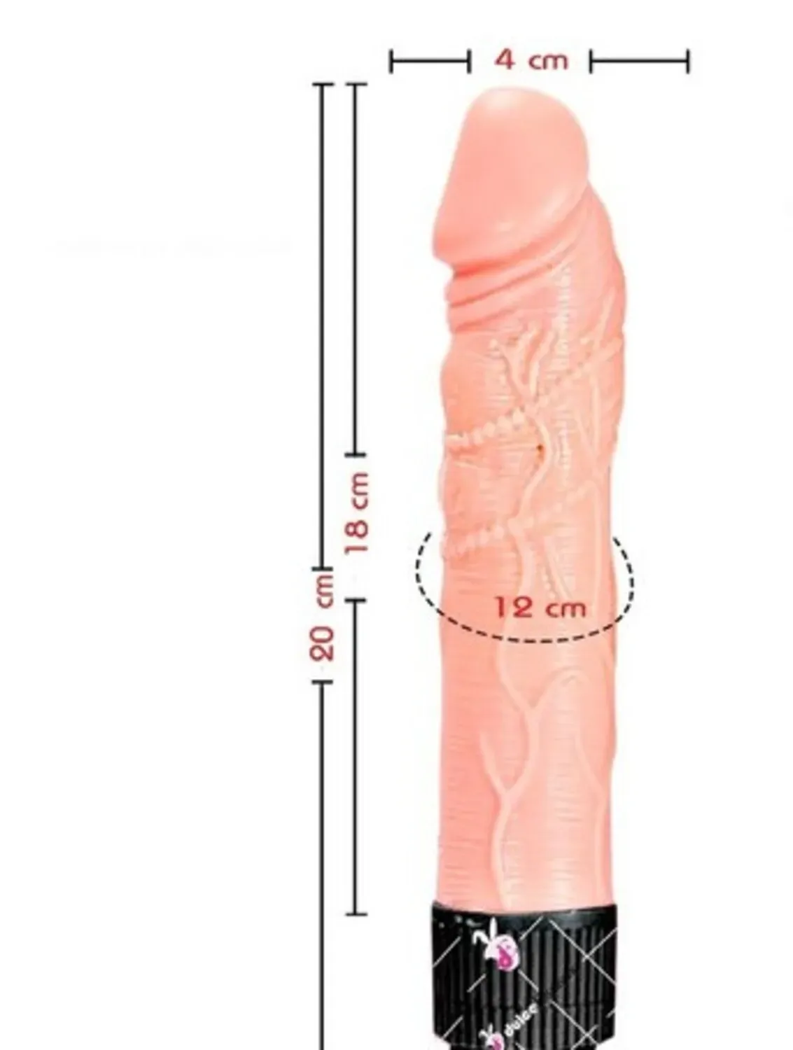 Vibrador Realista Yayo 20 cm