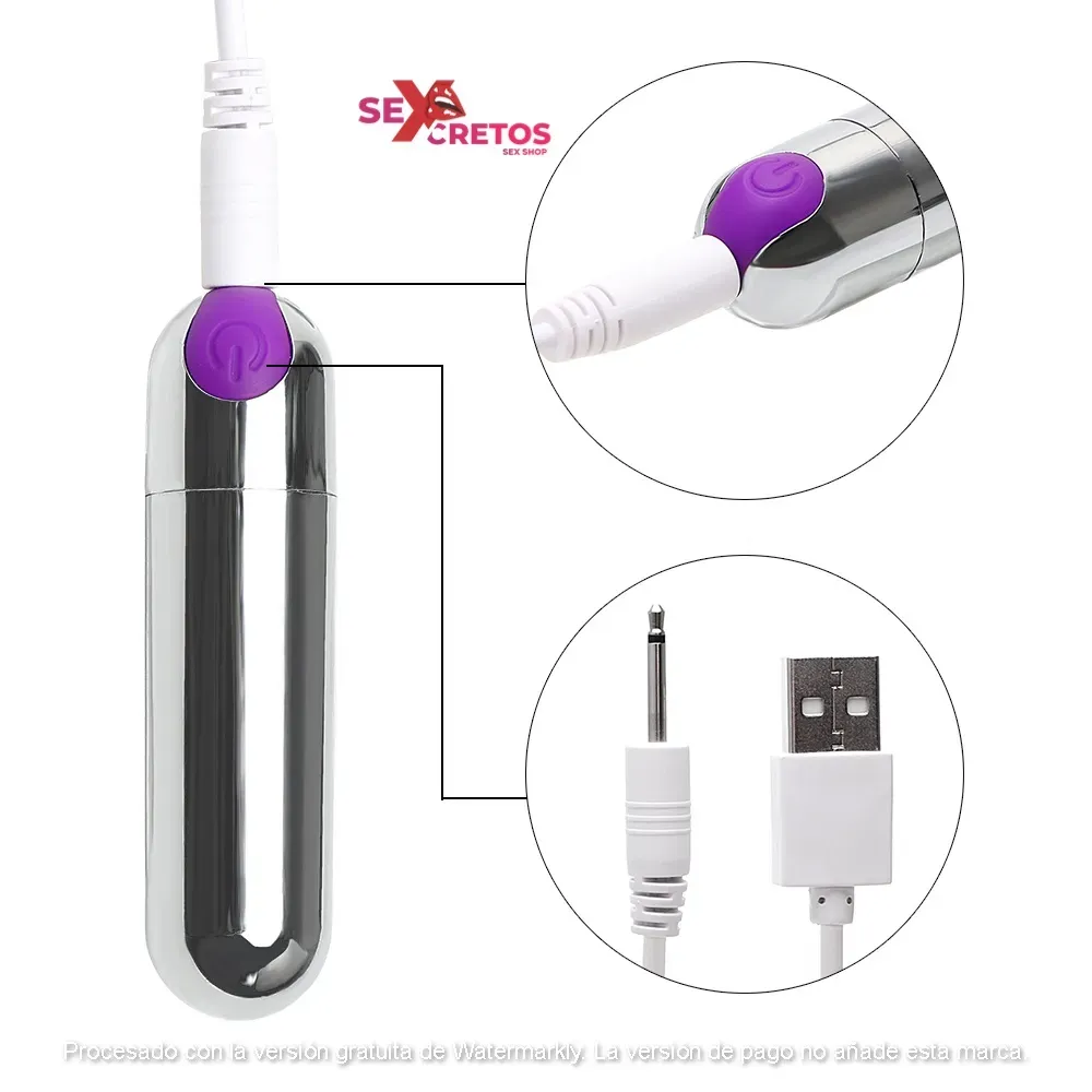 Vibrador Sexual Impermeable usb Sex Shop