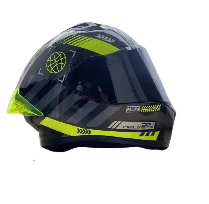 Casco Ich Cyberpunk 503 Verde Limon