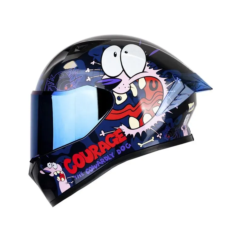 Casco Ich 503 Edicion Especial Brave Coraje El Perro Valiente 