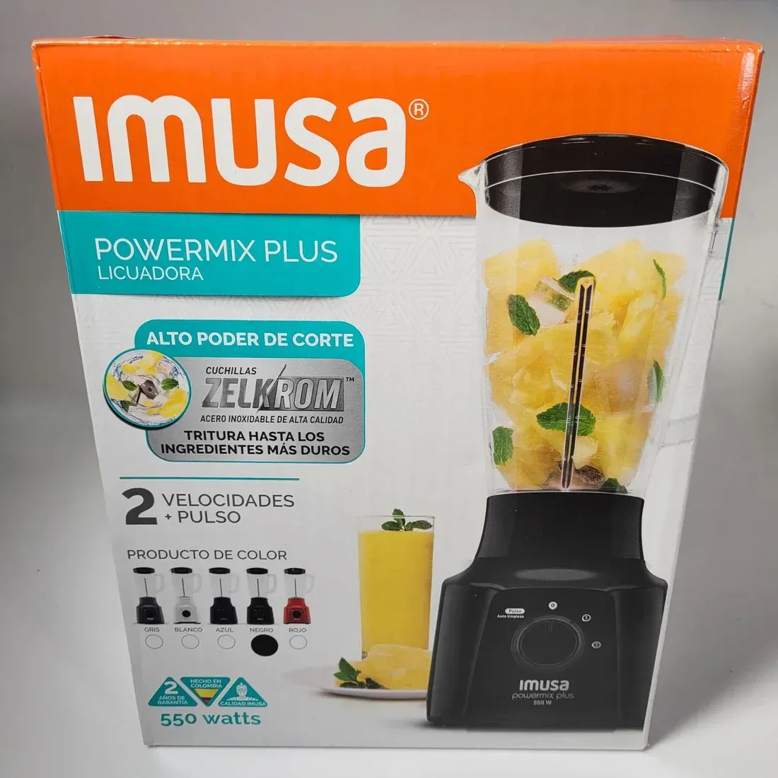 Licuadora IMUSA Powermax Vaso Acrílico 