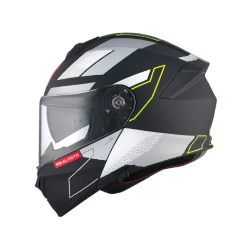 Casco Abatible Mt Sv Genesis  Talo B2 Matt Negro-Gris Talla XL 