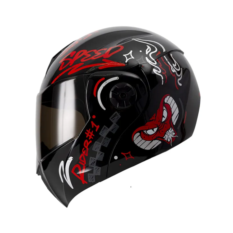 Casco Abatible ICH 3110 No fear