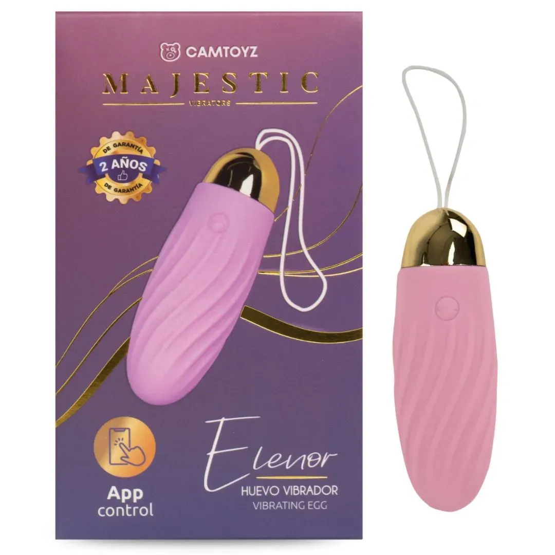 Huevo vibrador con App Elenor Majestic