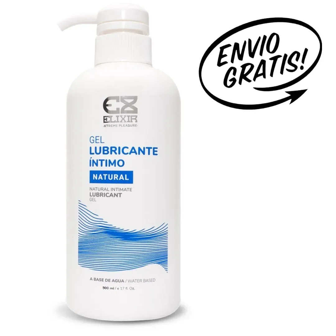 Gel Lubricante Íntimo Natural Elixir 500 ml