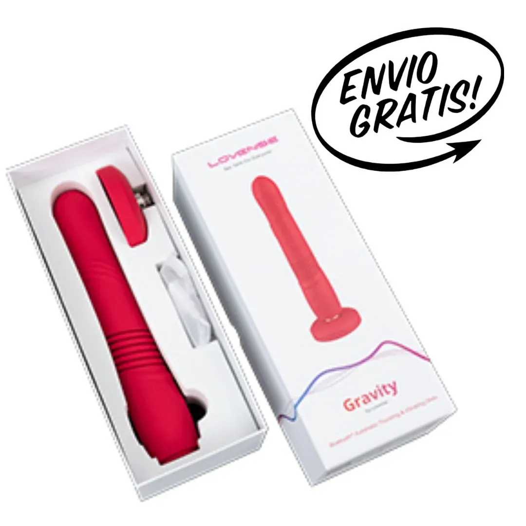 Vibrador Gravity con empuje automatico | Lovense