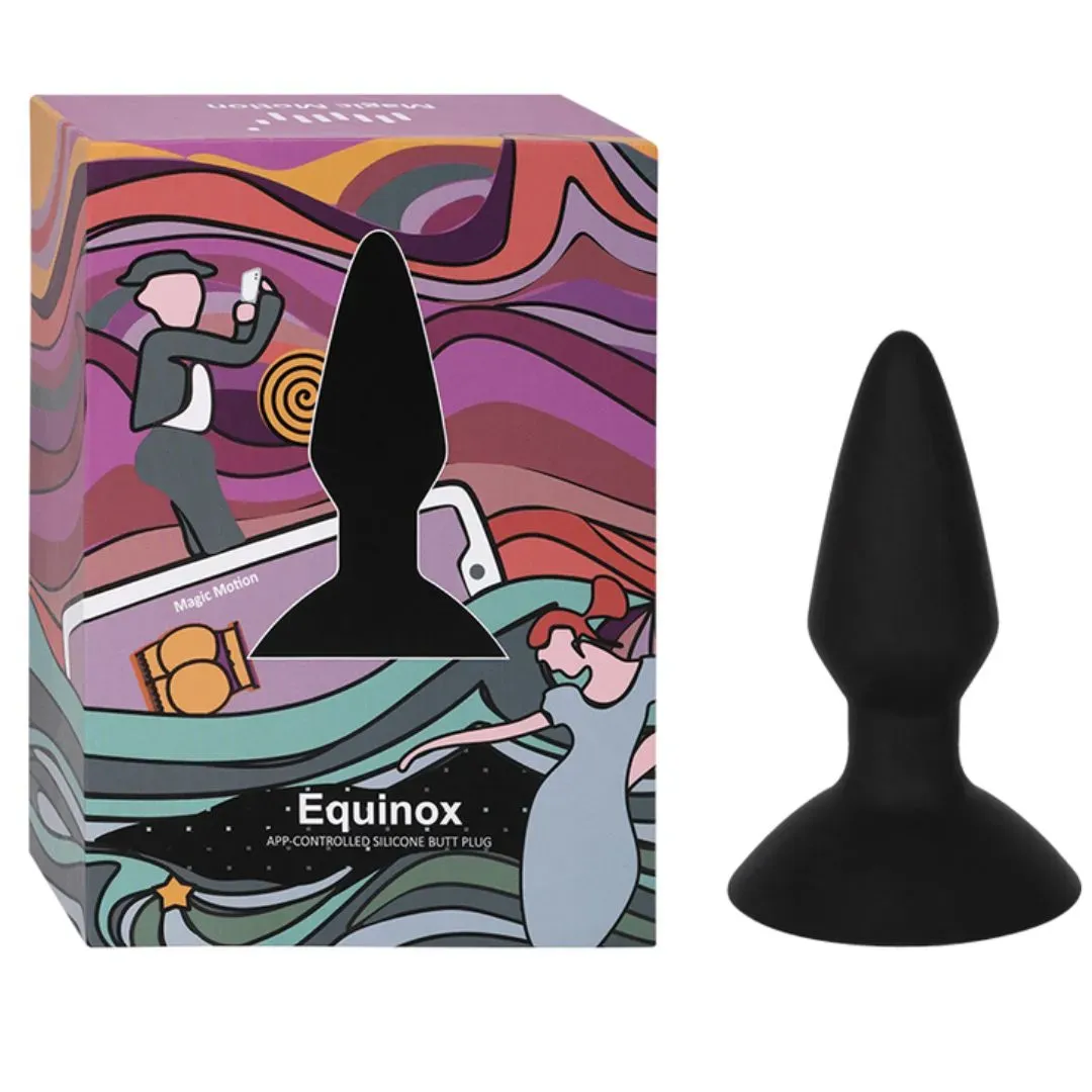 Plug Anal Vibrador Magic Equinox Controlado por APP Global