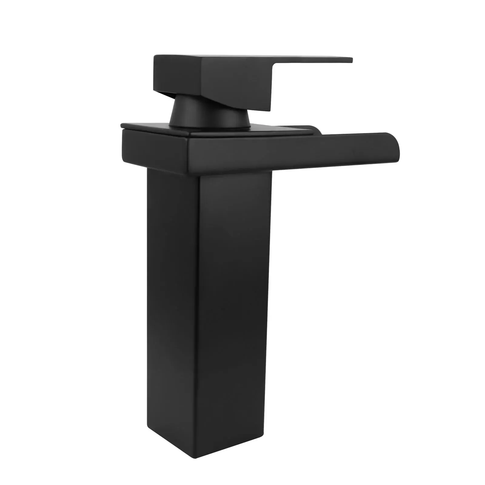 LLave Mezclador Lavamanos Monocontrol Negro