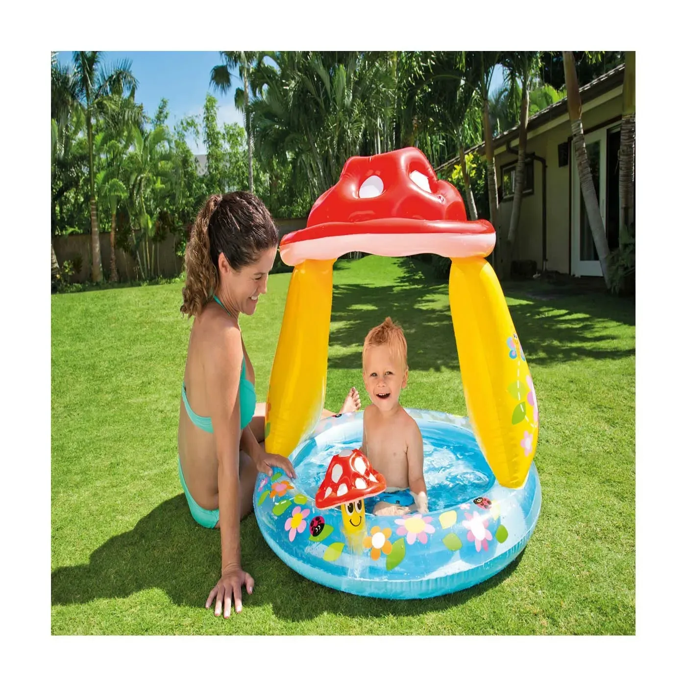 Piscina Diseño de Hongo de 1.02 m X 89Cm Intex