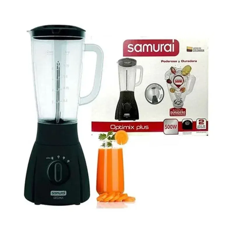 Liucadora Samurai Optimix Plus 2 Lts Negra