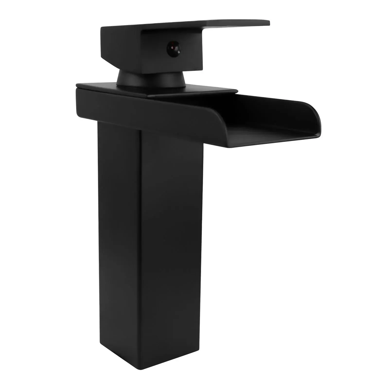 LLave Mezclador Lavamanos Monocontrol Negro