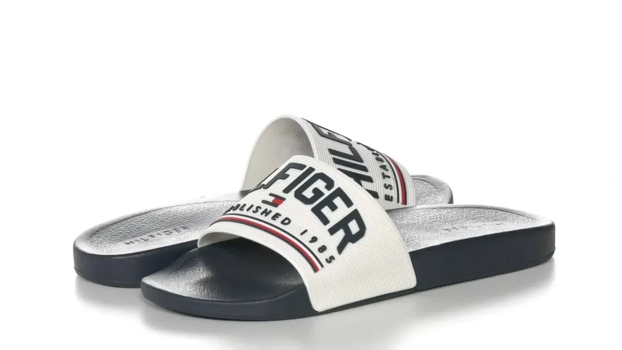 Chanclas Tommy Hilfiger Eldin White