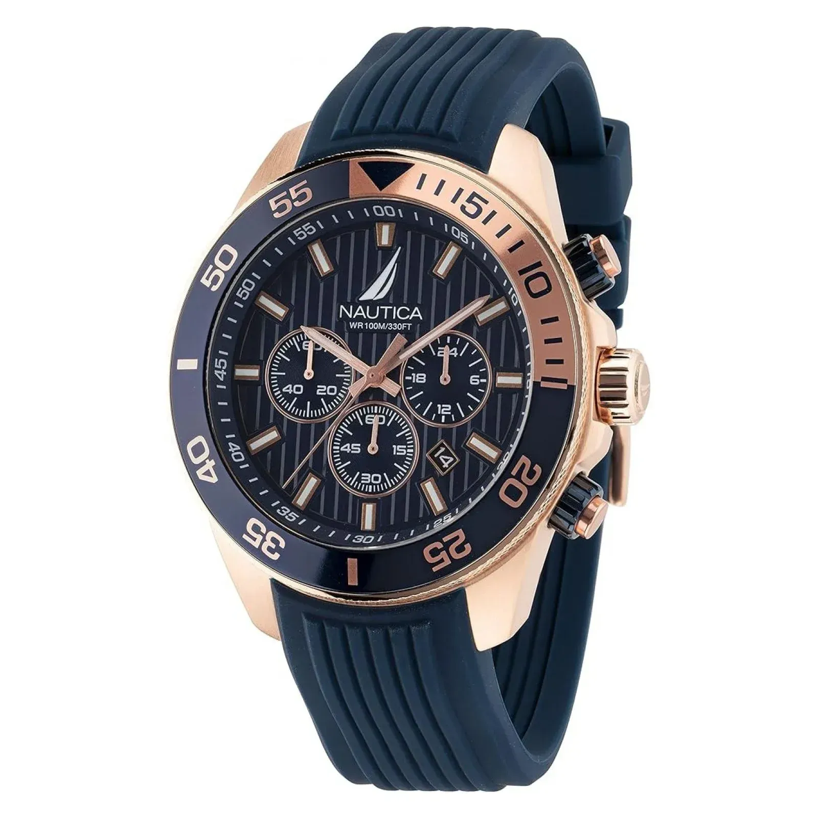 Nautica One Recycled Silicone Chronograph NAPNOS305