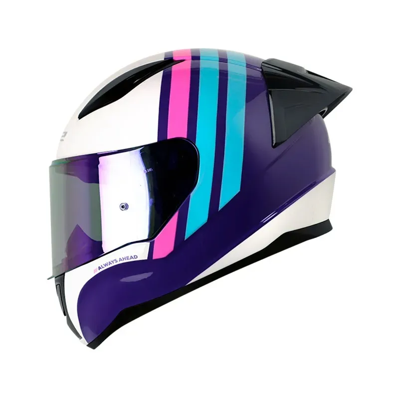 Casco Integral LS2 FF353/ACC_SP SHELLEY Morado Fucsia Brillante