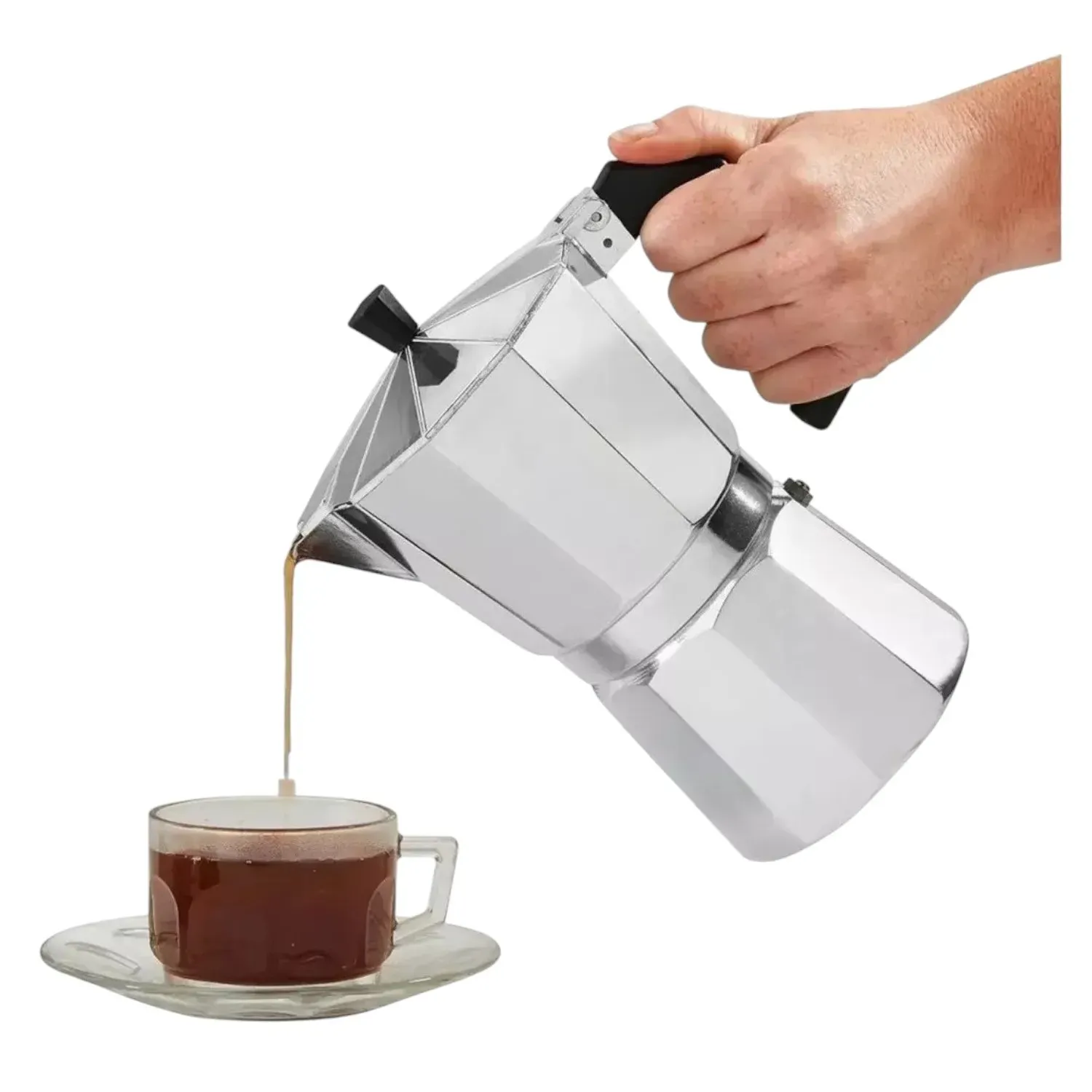 Cafetera De Aluminio Para Un Cafe Perfecto En Minutos