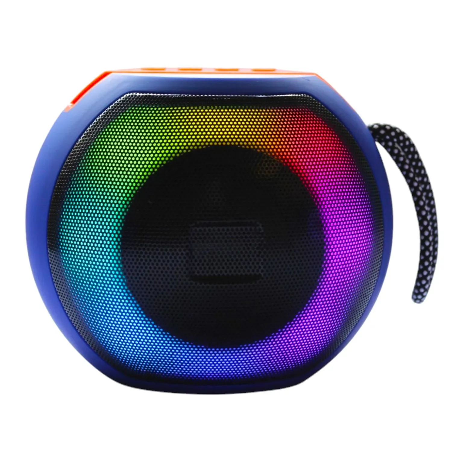 Parlante Bluetooth Portatil Con Luces LED Multicolor