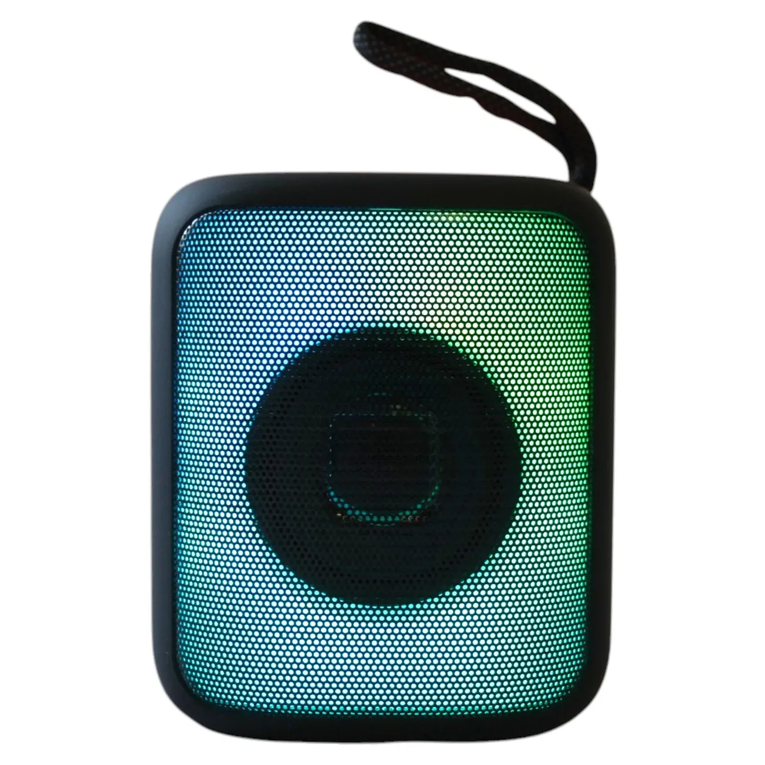 Parlante Recargable Portatil Con Luz Led Y Sonido Potente