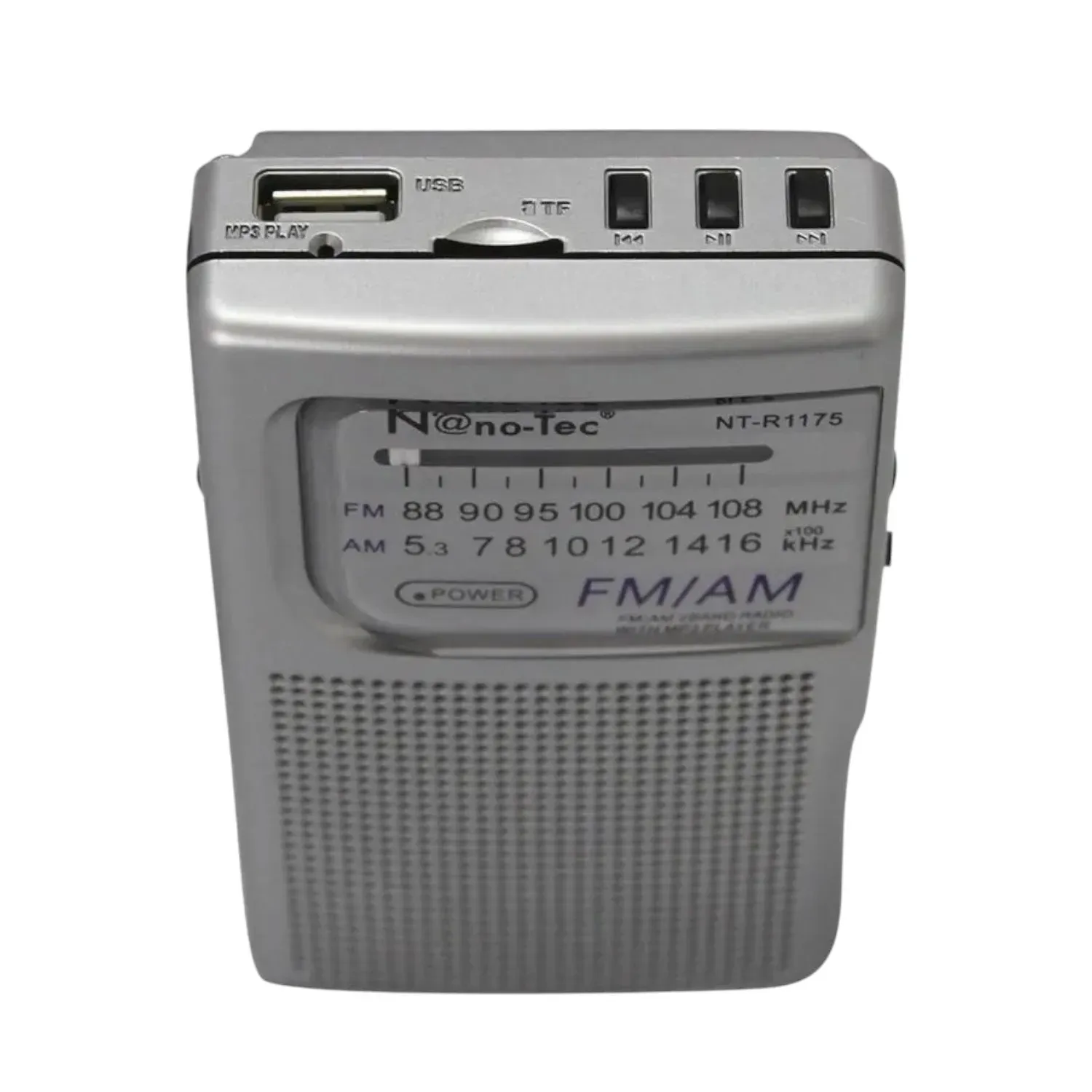 Radio AM FM Con Sonido Potente Y Recargable