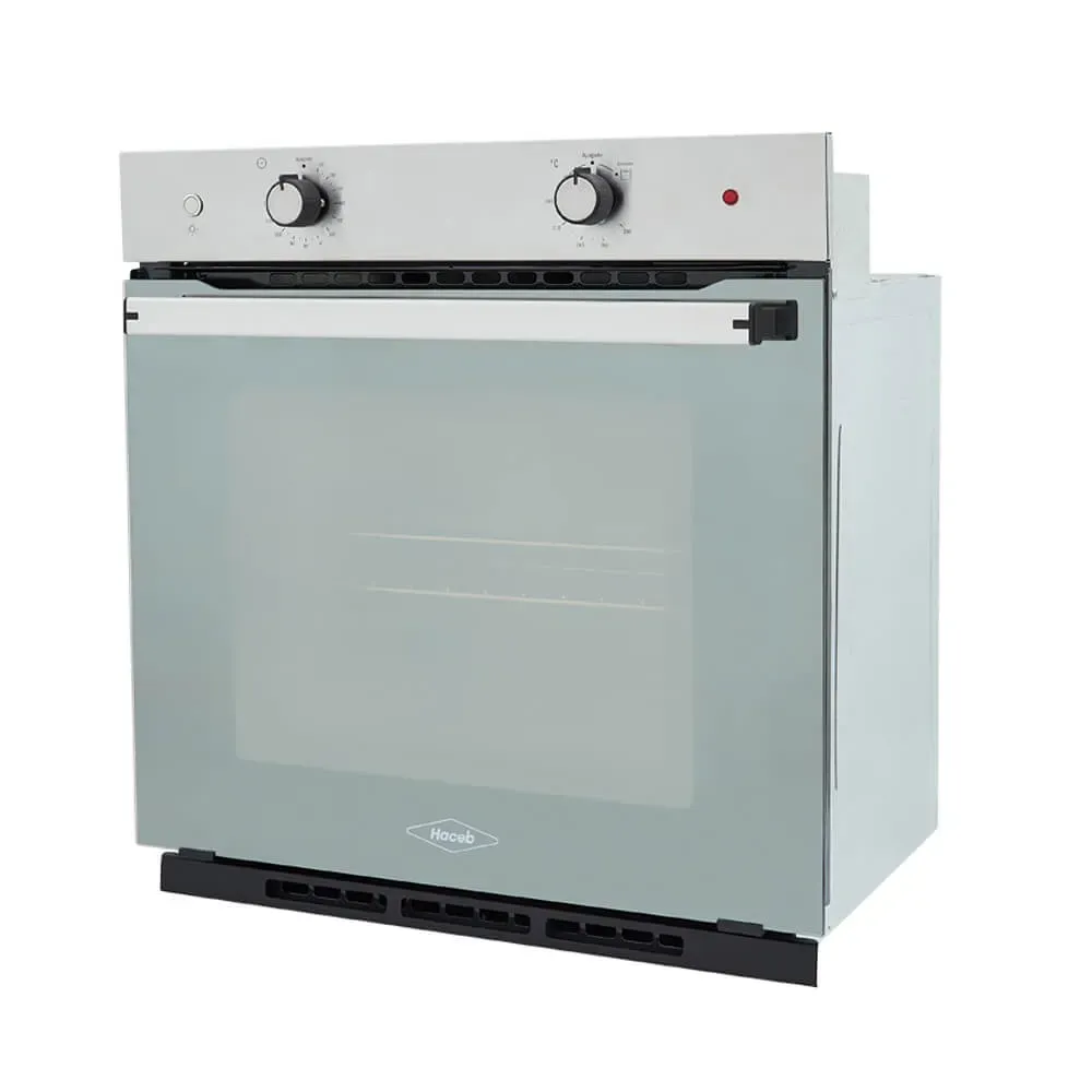 Horno Mixto Tofu 60 Cm Inox Con Vidrio Reflectivo Gas Natural 120V Haceb