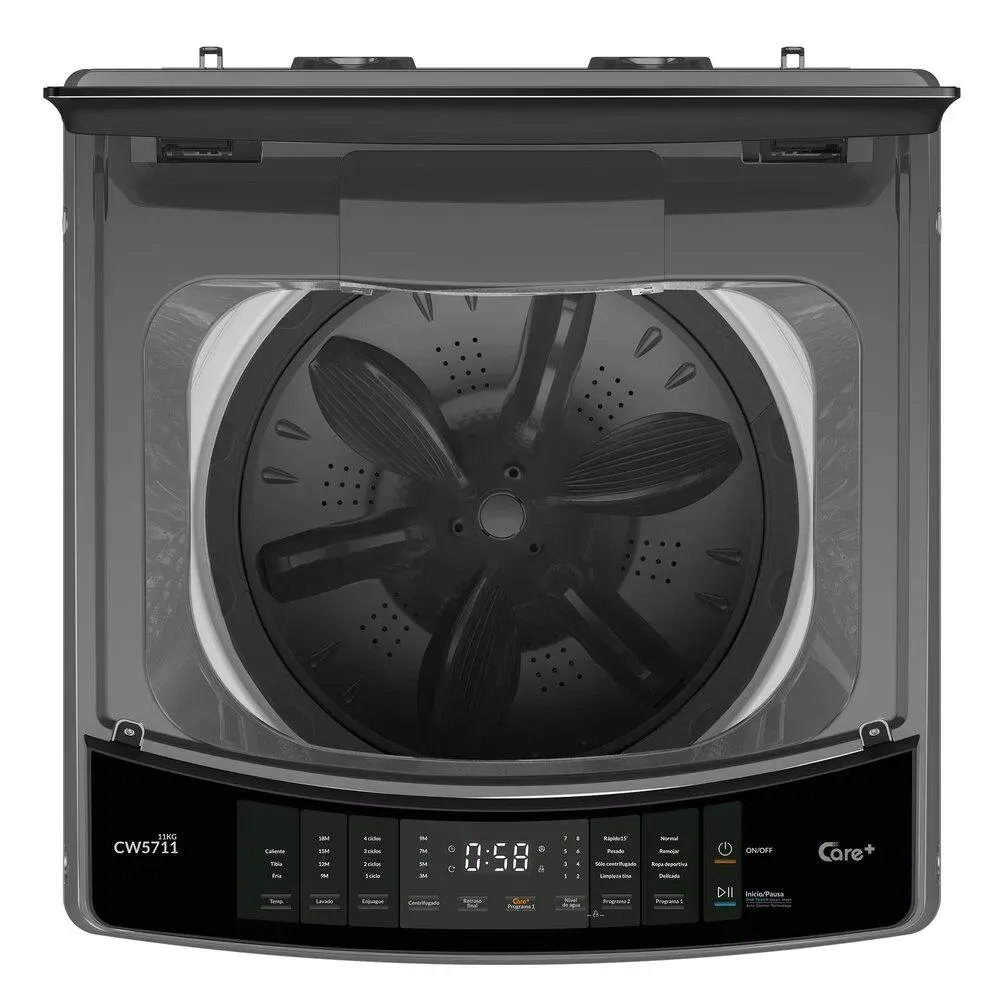 Lavadora Automática Cw 5711 Dg 11 Kg - De 24 Lb Challenger Color Gris