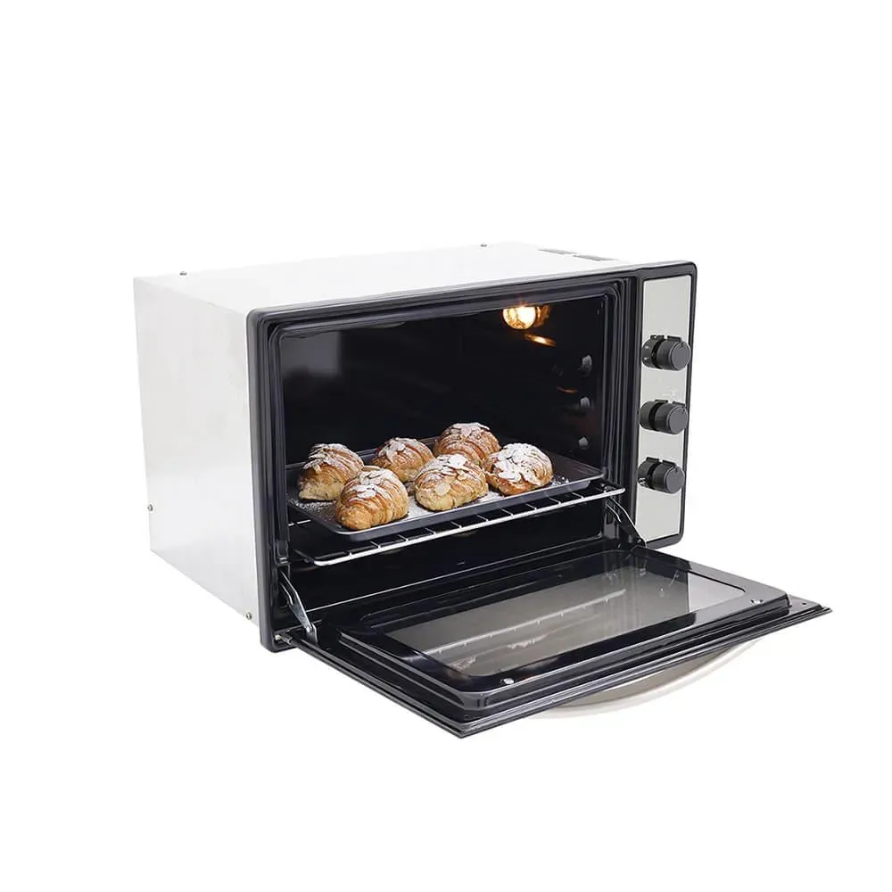 Horno eléctrico Medio Formato Inox 220V Haceb