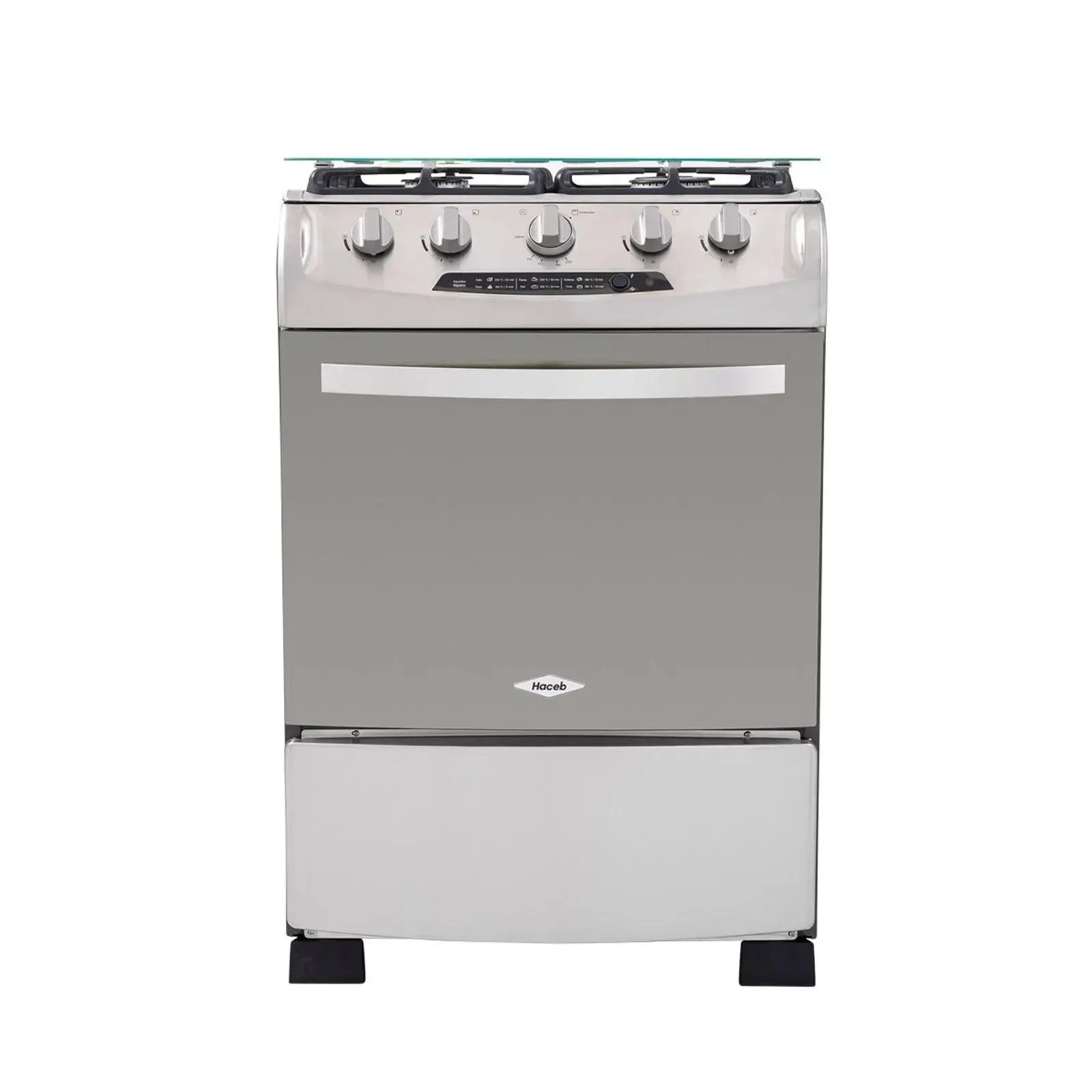 Estufa Orégano Haceb 60 Cms Inox Gas Propano