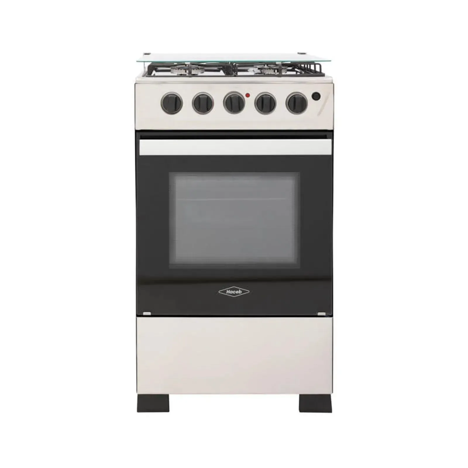 Estufa Romero Platina Haceb 50 cms Gas Natural Inox