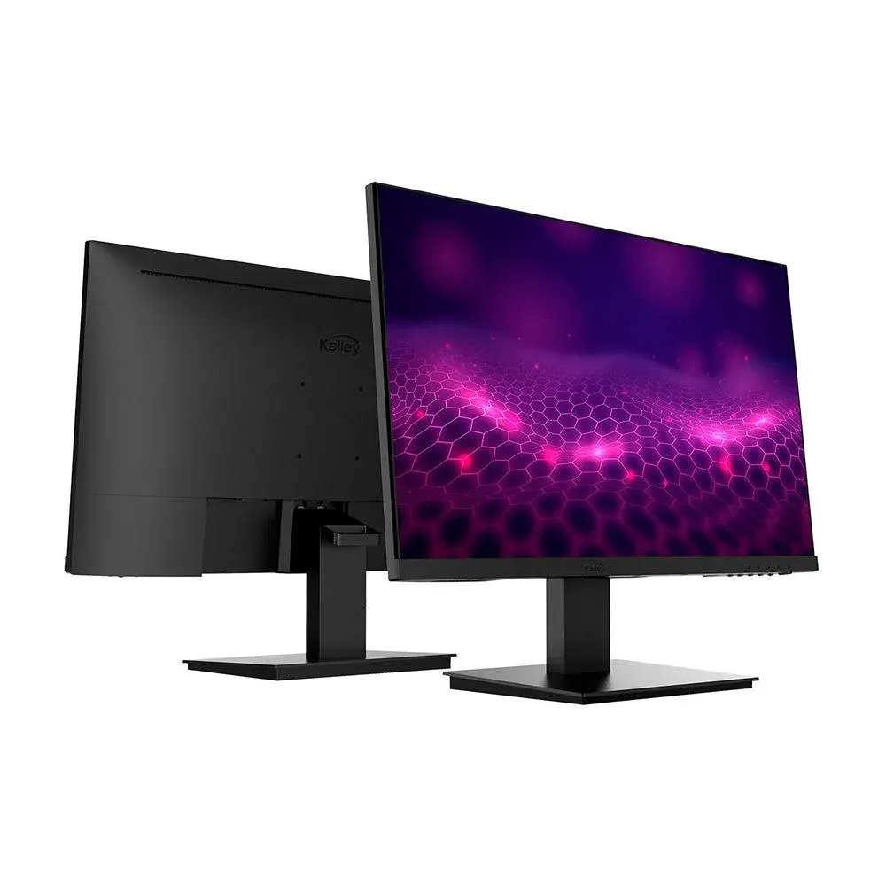 Monitor KALLEY 24" Pulgadas K-M24FP2 FHD Plano, Negro