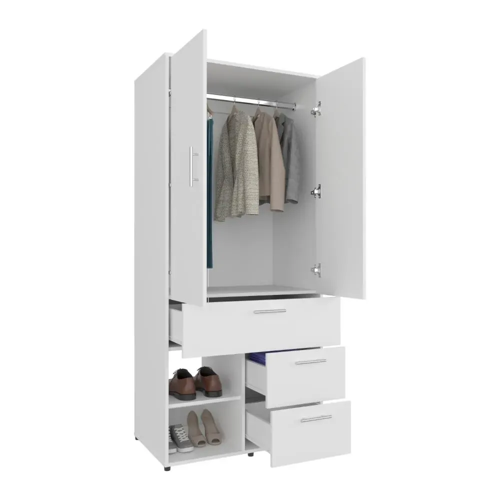 Closet Apina, Blanco, De Dos Puertas Abatibles ZF