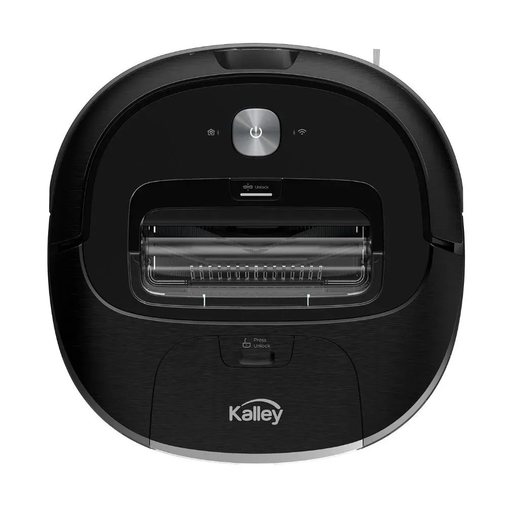 Aspiradora Kalley Robótica K-MARW 2 en 1 WIFI Negro