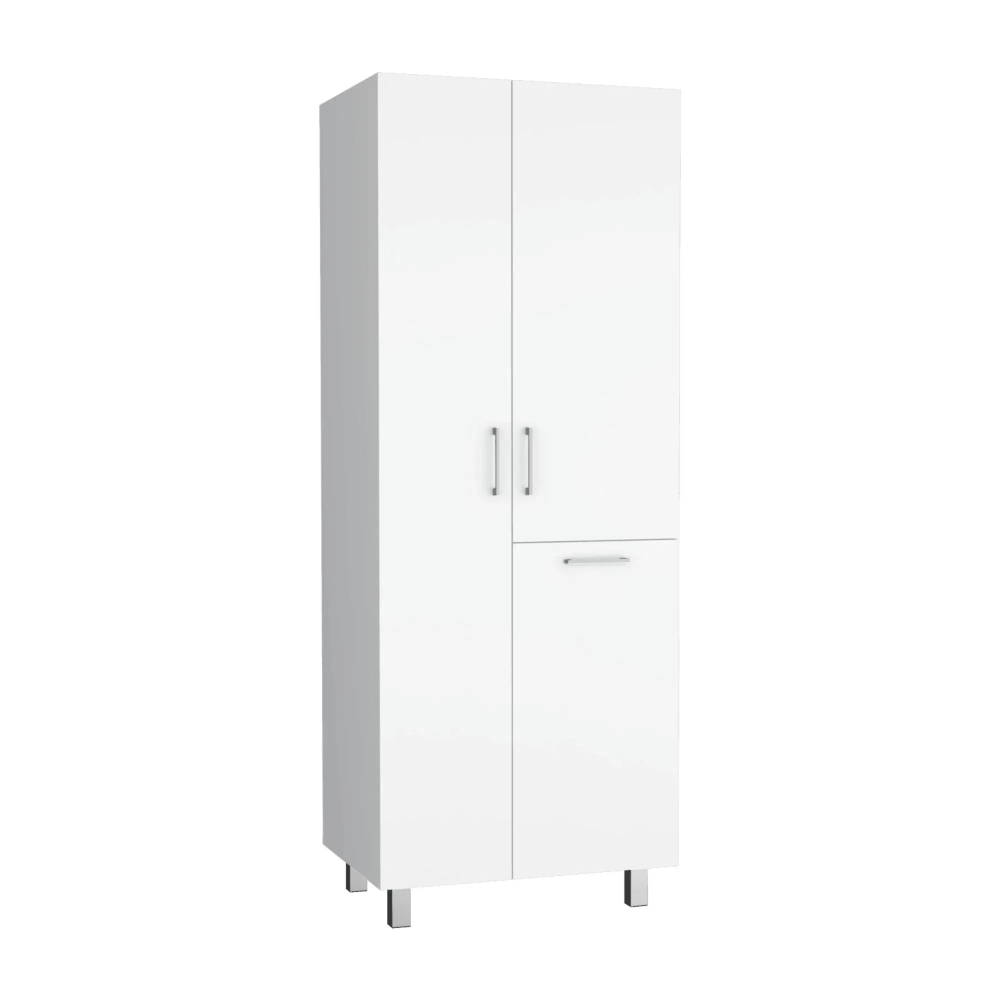 Mueble de Aseo Ameris, Blanco, Gran Espacio Para Almacenar Articulos De Aseo