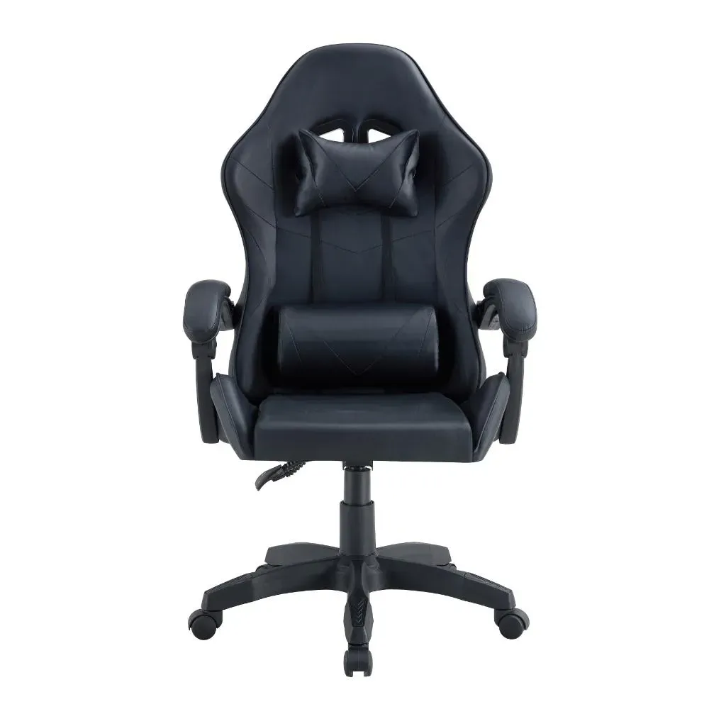 Silla Gamer Bmg-17, Negro, Con Cómodo Espaldar Y Rodachines