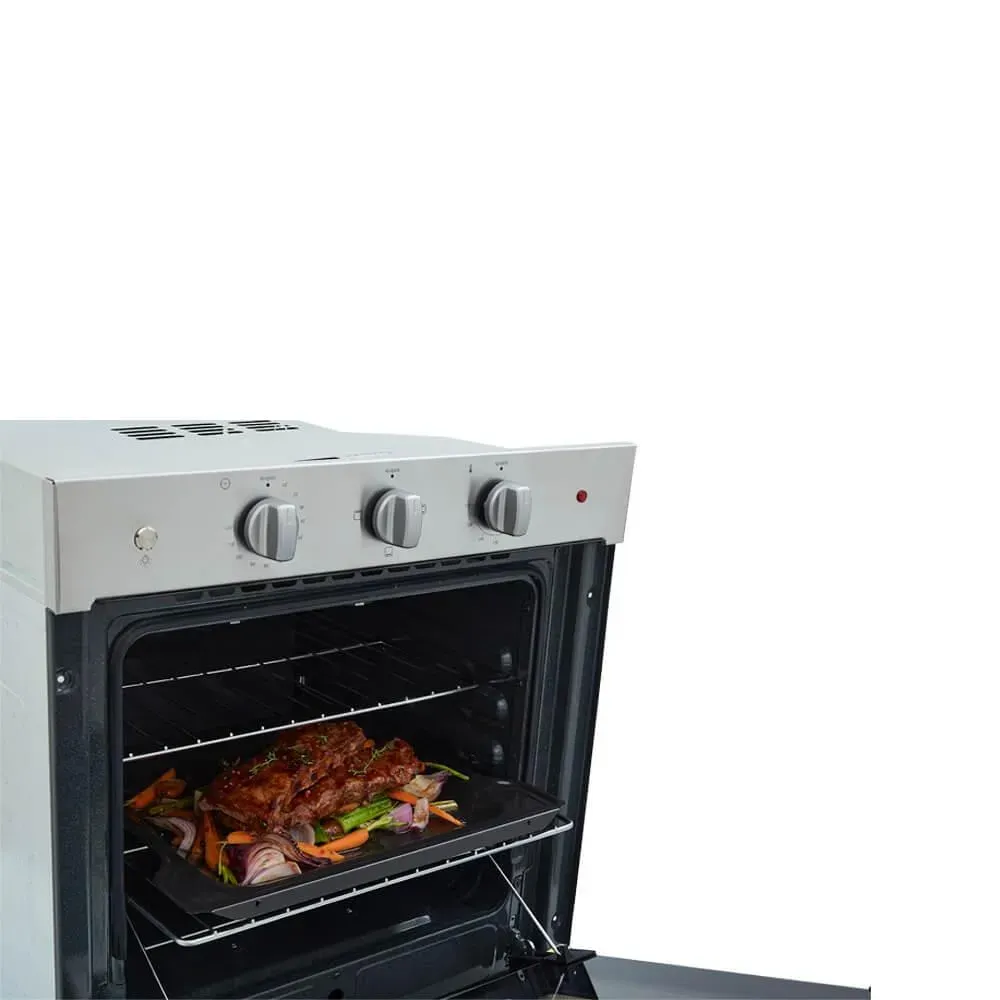 Horno Eléctrico Tandoori 60 Cm Inox Con Vidrio Reflectivo 120V Haceb