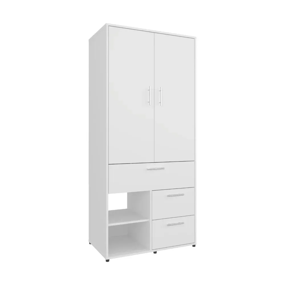 Closet Apina, Blanco, De Dos Puertas Abatibles ZF