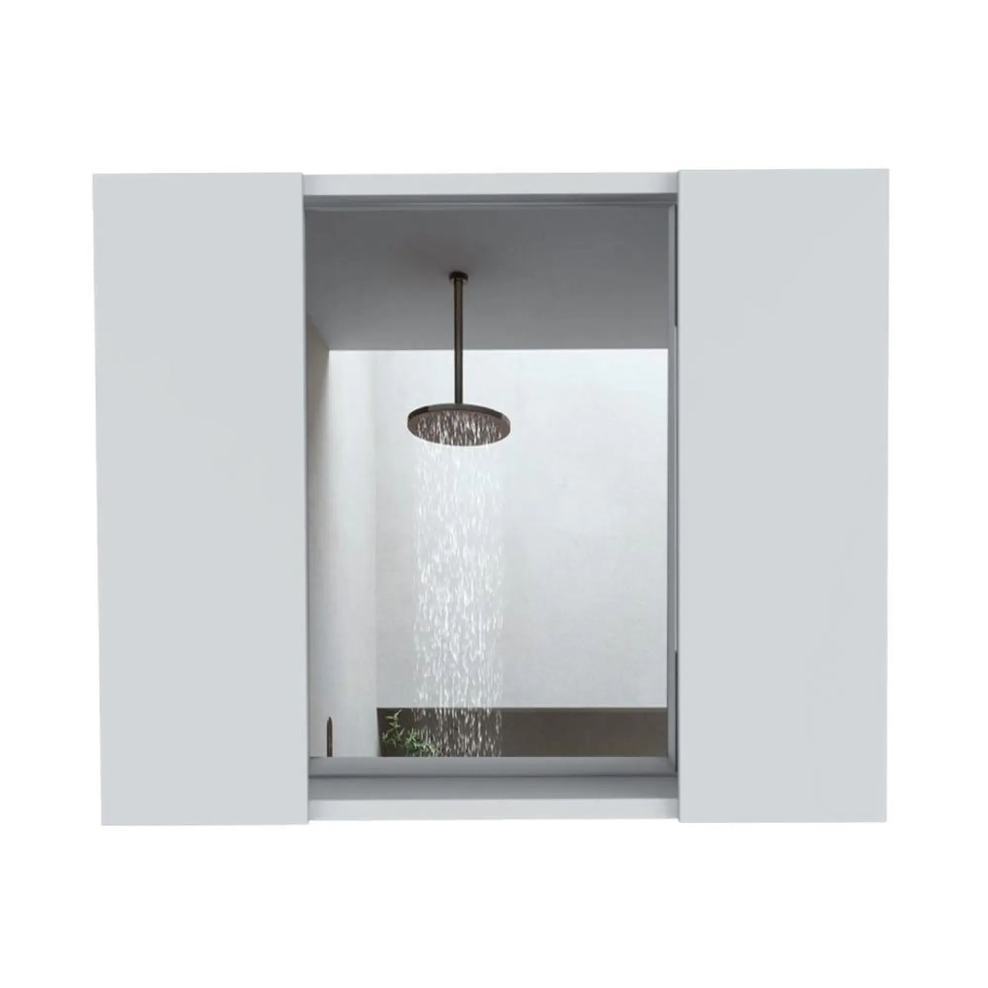 Estantería De Baño Kova, Blanco, Con Cuatro Entrepaños ZF