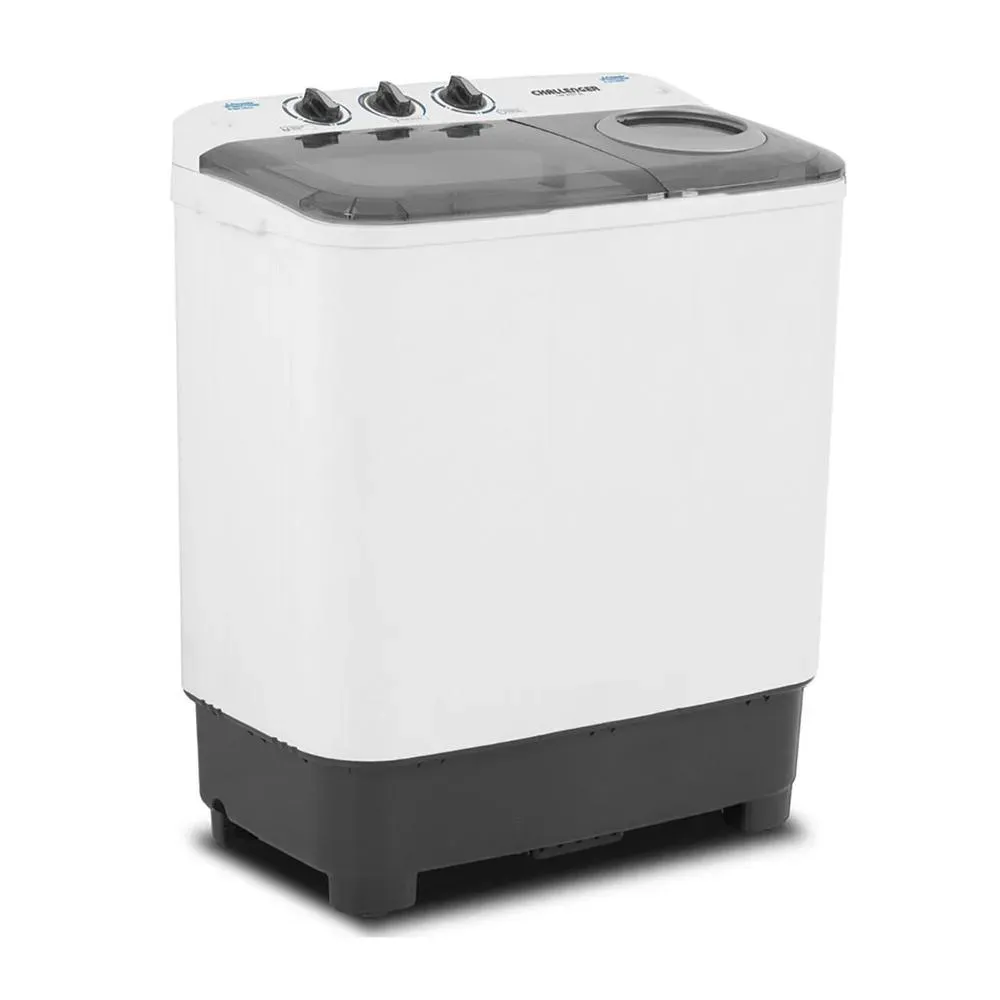 Lavadora  Semiautomática Cw 4707 Bl Doble Tina 7 Kg - De 15 Lb Challenger Color Blanco